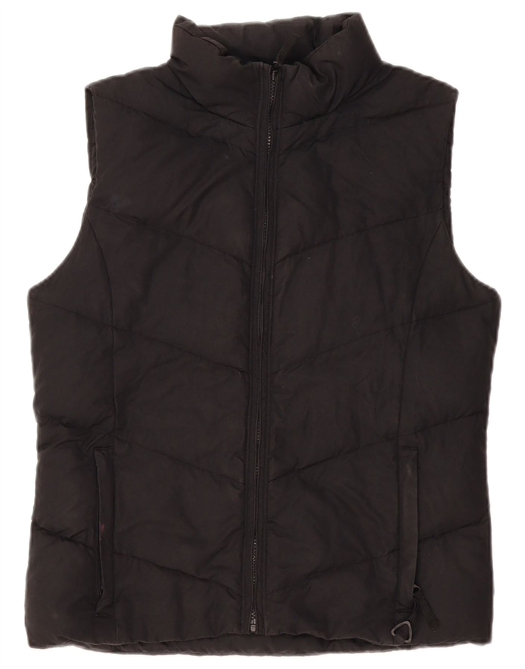 Columbia Womens Oversized Padded Gilet UK 10 Small Black Polyester