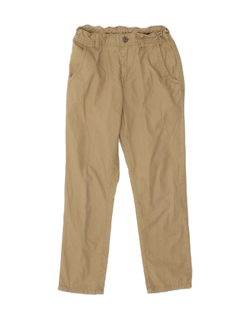 BENETTON Girls Slim Chino Trousers 10-11 Years XL W26 L26  Brown Cotton | Vintage Benetton | Thrift | Second-Hand Benetton | Used Clothing | Messina Hembry 