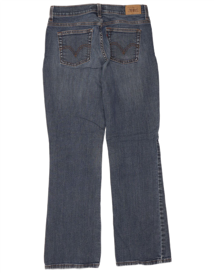 LEVI'S Womens 515 Bootcut Jeans US 6 Medium W28 L29 Blue Cotton