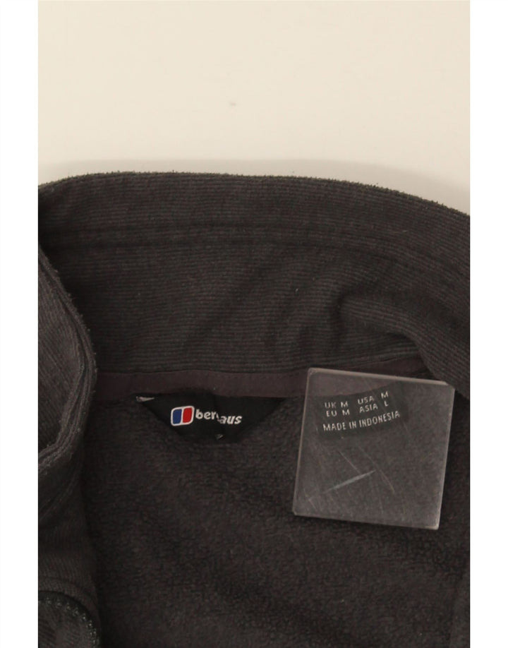 BERGHAUS Mens Tracksuit Top Jacket Medium Grey Polyester