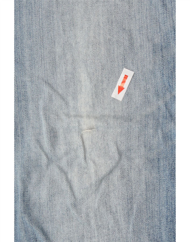 Dondup Mens Distressed Slim Jeans W34 L32 Blue