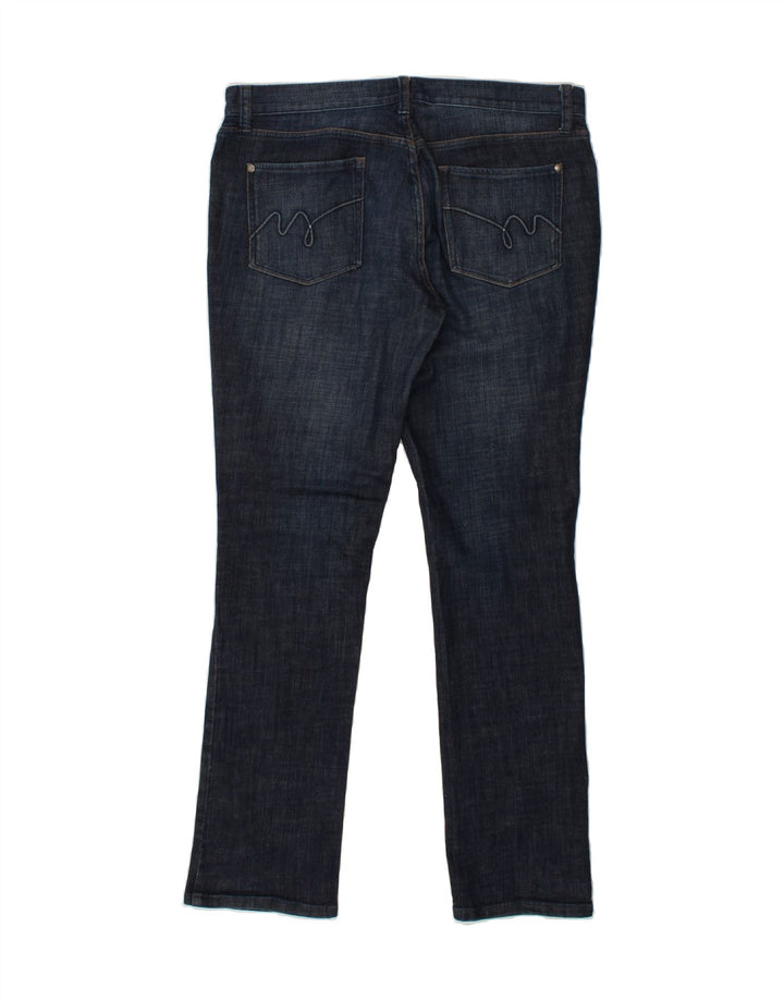 MOSSIMO Womens Slim Jeans US 12 Large W34 L33 Blue Cotton Vintage Mossimo and Second-Hand Mossimo from Messina Hembry 