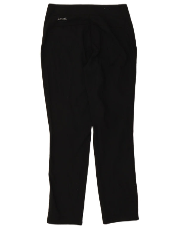 Columbia Womens Slim Casual Trousers Small W27 L27 Black Polyester