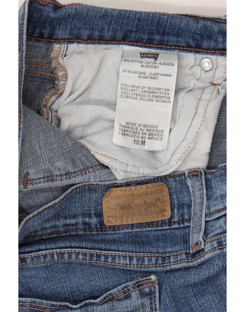 LEVI'S Womens 515 Bootcut Jeans US 10 Large W32 L31 Blue Cotton Vintage Levi's and Second-Hand Levi's from Messina Hembry 