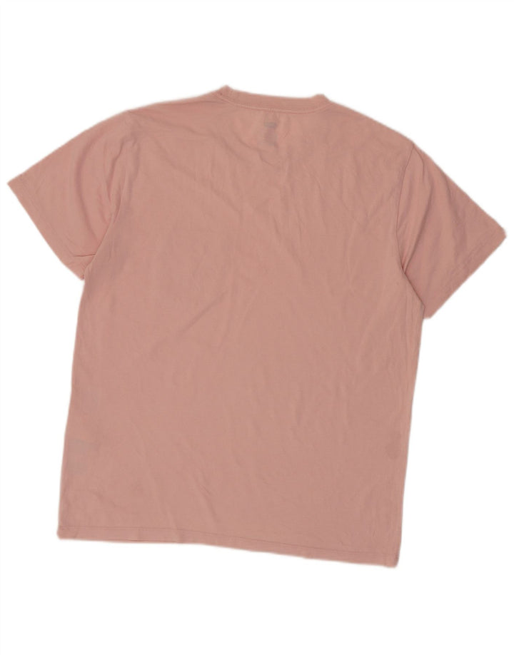 LEVI'S Mens T-Shirt Top Medium Pink Cotton