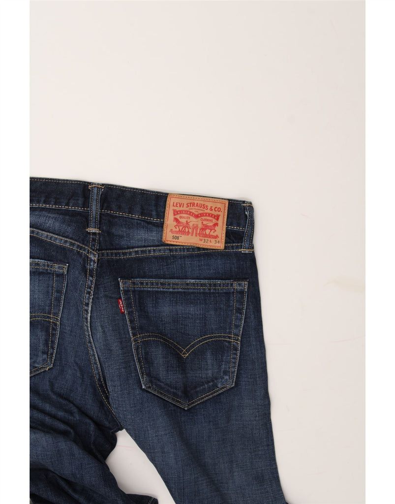 LEVI'S Mens 508 Tapered Jeans W32 L30 Navy Blue Cotton Vintage Levi's and Second-Hand Levi's from Messina Hembry 