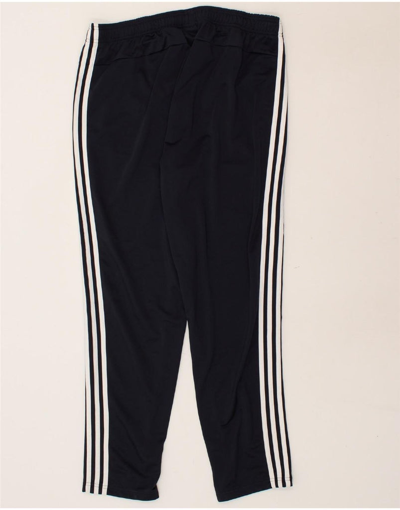 ADIDAS Mens Tracksuit Trousers XL Navy Blue Polyester | Vintage Adidas | Thrift | Second-Hand Adidas | Used Clothing | Messina Hembry 