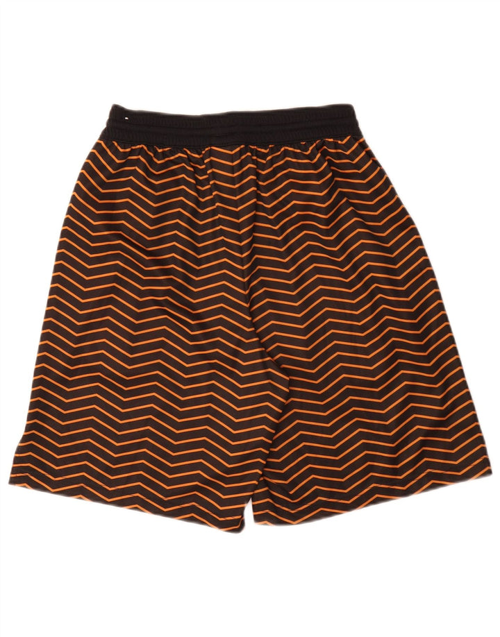 Nike Mens Dri Fit Sport Shorts XS Black Chevron Polyester
