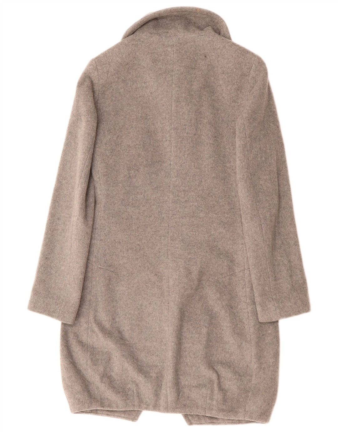 SISLEY Womens Overcoat IT 38 XS Grey Wool