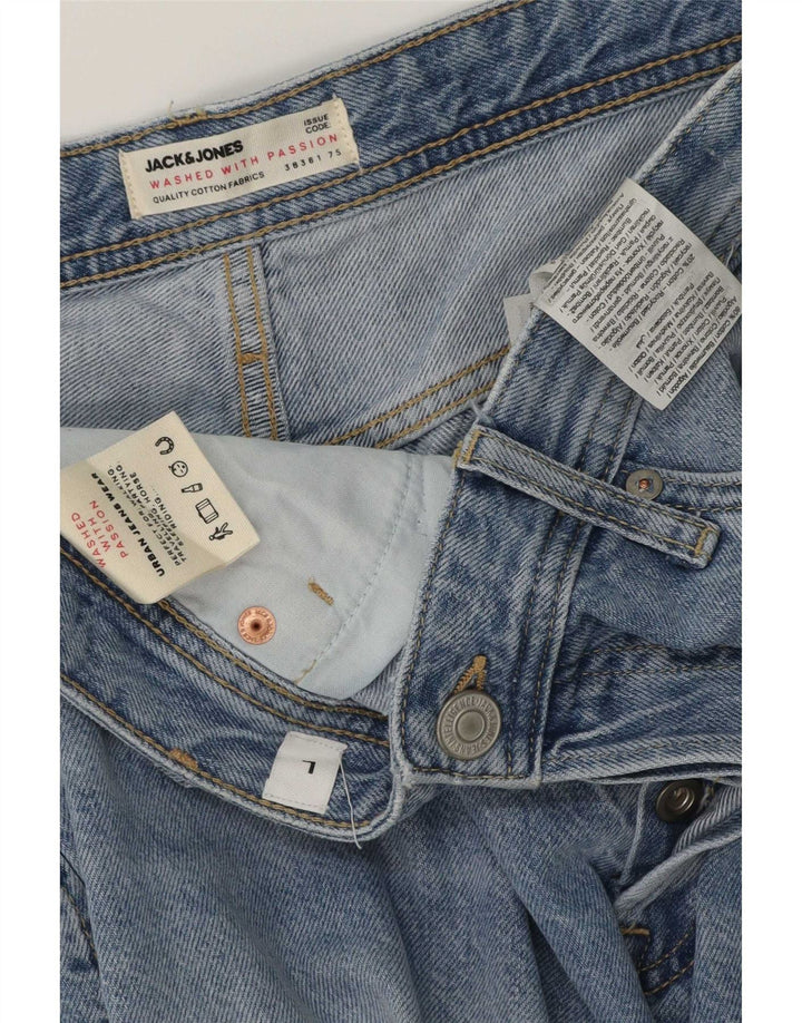 Jack & Jones Mens Chris Denim Shorts Large W34 Blue Cotton