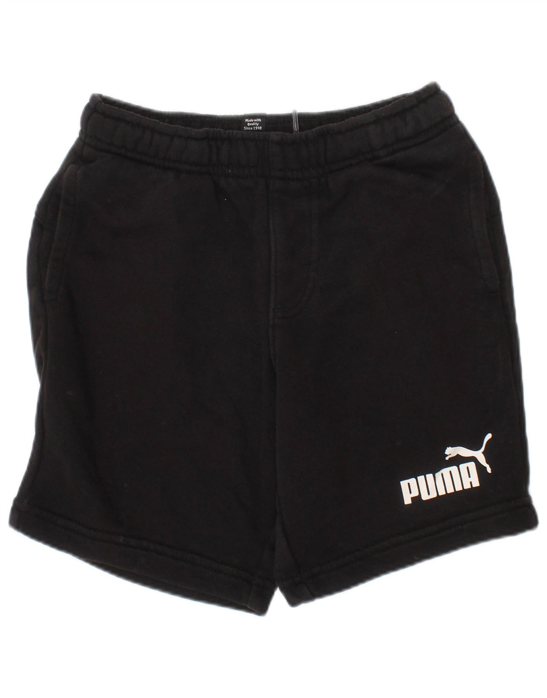 PUMA Boys Sport Shorts 5-6 Years  Black Cotton