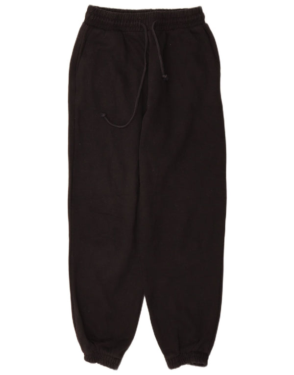 Zara Womens Tracksuit Trousers Joggers UK 8 Small Black
