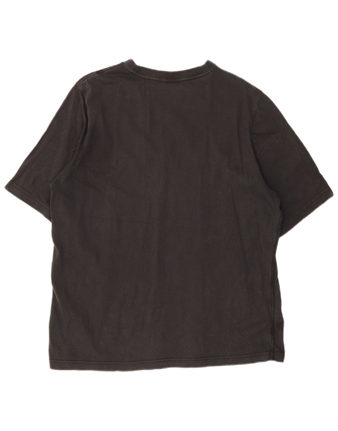 Adidas Mens Graphic T-Shirt Top Medium Black Cotton