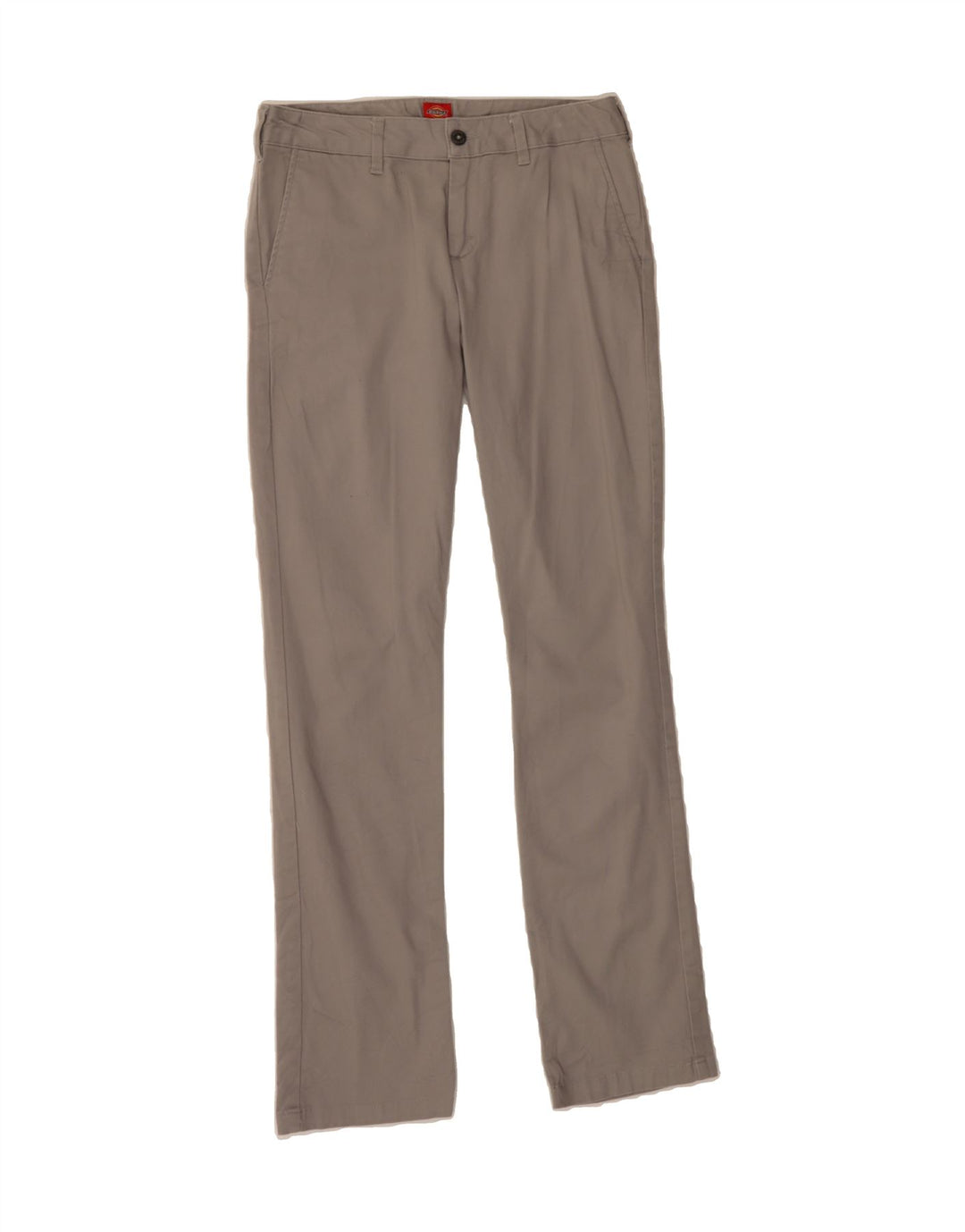 DICKIES Womens Straight Chino Trousers US 5 Small W28 L31 Grey Vintage Dickies and Second-Hand Dickies from Messina Hembry 