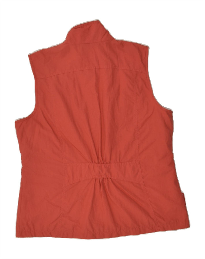 MOUNTAIN WAREHOUSE Womens Utility Gilet UK 16 Large  Red Polyester Vintage Mountain Warehouse and Second-Hand Mountain Warehouse from Messina Hembry 