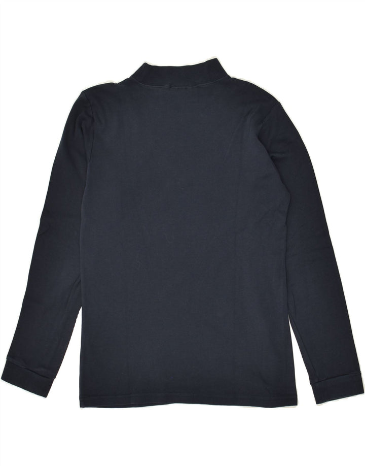 CHAMPION Boys Top Long Sleeve 13-14 Years XL Navy Blue | Vintage Champion | Thrift | Second-Hand Champion | Used Clothing | Messina Hembry 