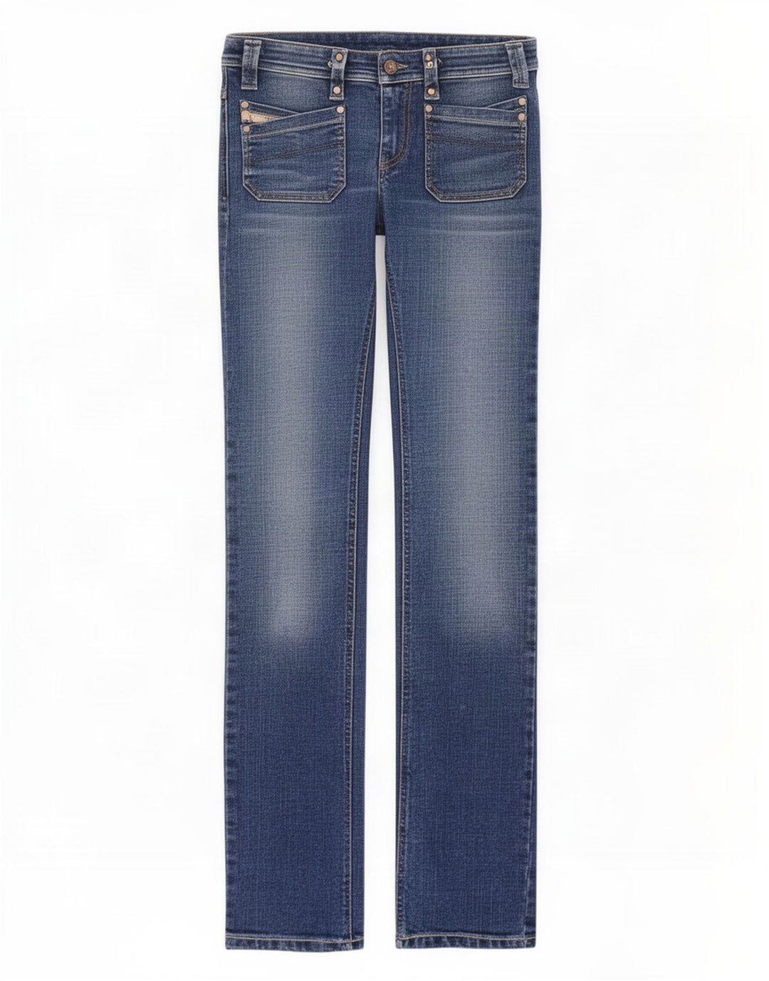 Diesel Womens Slim Jeans W27 L33 Blue