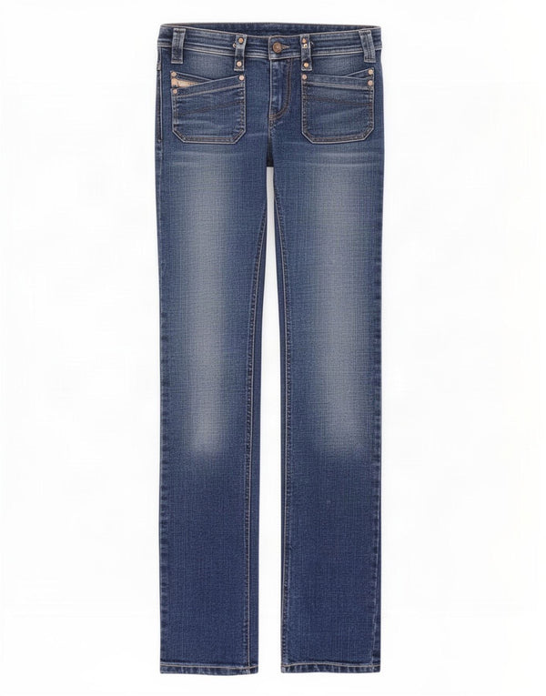 Diesel Womens Slim Jeans W27 L33 Blue