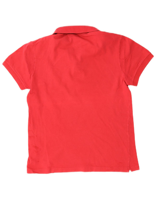 Fred Perry Mens Polo Shirt Medium Red Cotton
