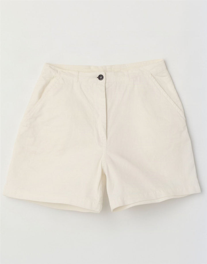 Calvin Klein Womens Chino Shorts W27 Small White Cotton