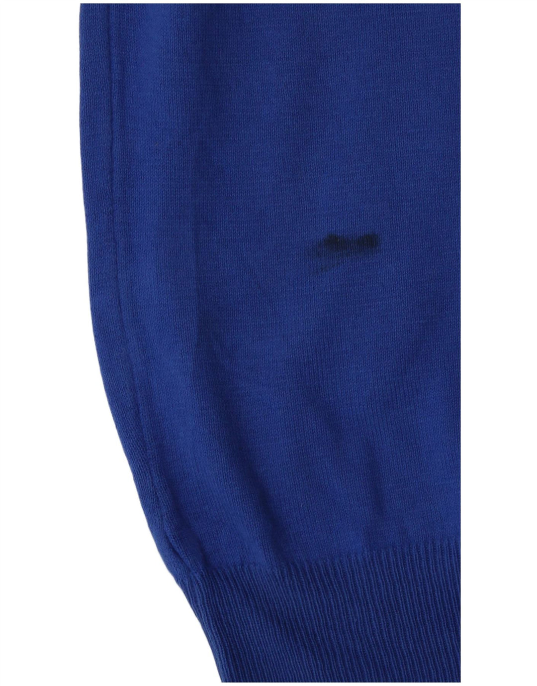 Zara Mens Crew Neck Jumper Sweater Medium Blue Cotton