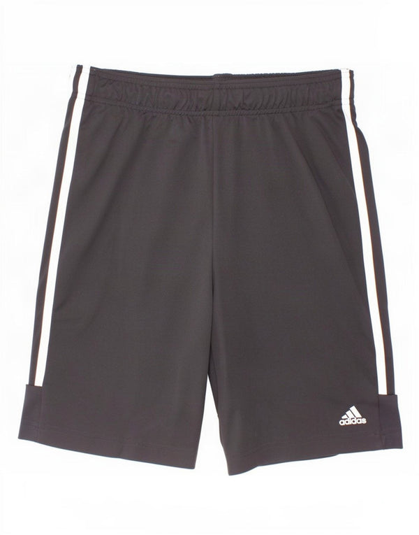 Adidas Boys Aeroready Sport Shorts 13-14 Years Black Polyester