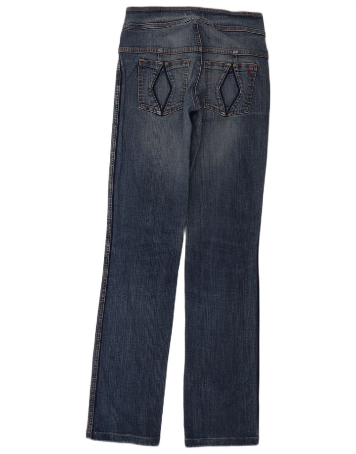 REPLAY Womens Straight Jeans W28 L34  Blue Cotton