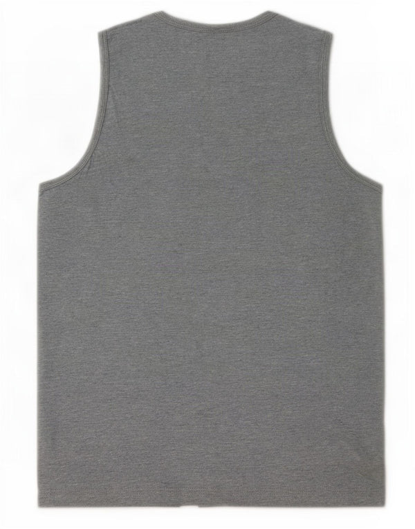 Nike Womens Graphic Vest Top UK 8/10 Small Grey Flecked