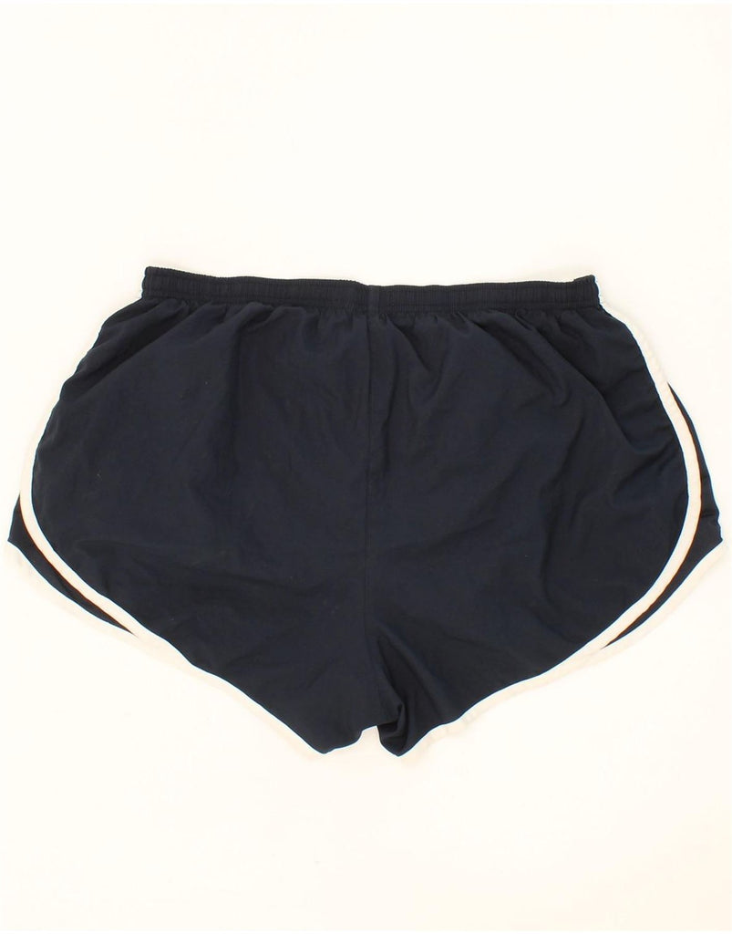 NIKE Womens Sport Shorts UK 18 XL Navy Blue Polyester Vintage Nike and Second-Hand Nike from Messina Hembry 