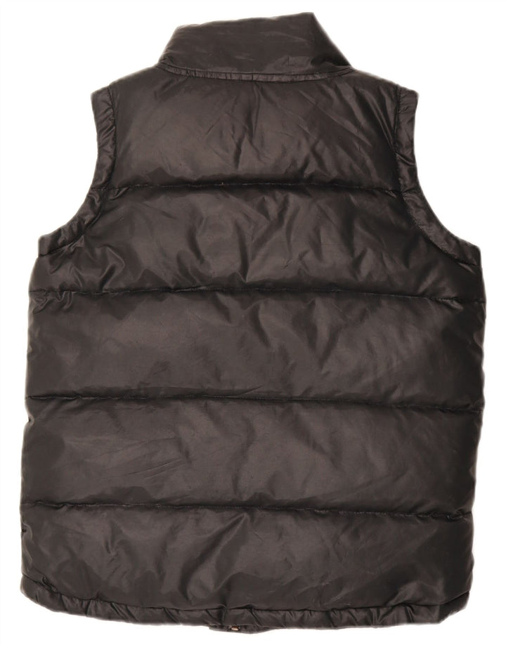Animal Womens Oversized Padded Gilet UK 10 Small Black Polyester