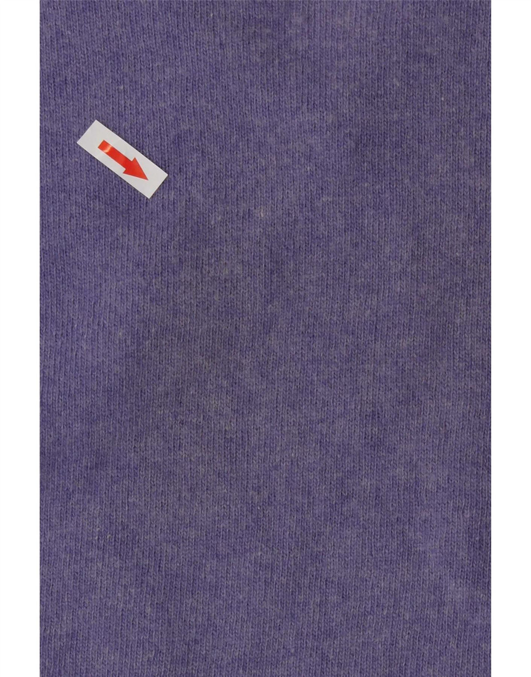 Kappa Mens V-Neck Jumper Sweater Large Purple Lambswool