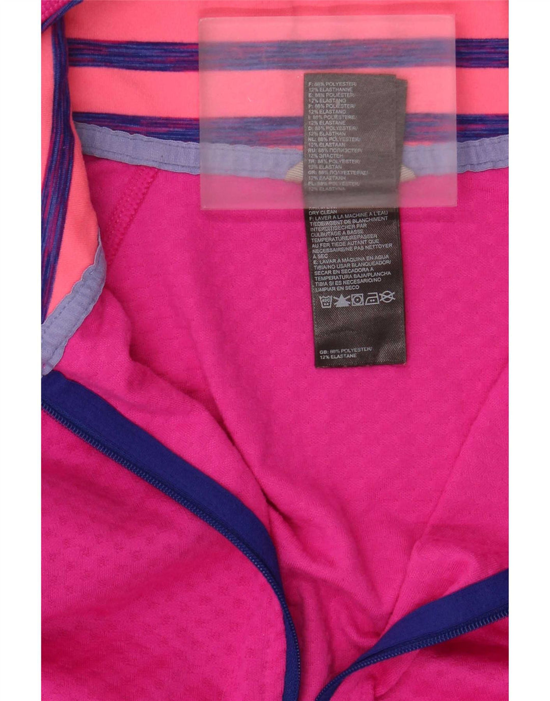 The North Face Womens Pullover Tracksuit Top UK 14 Large Pink Spotted
