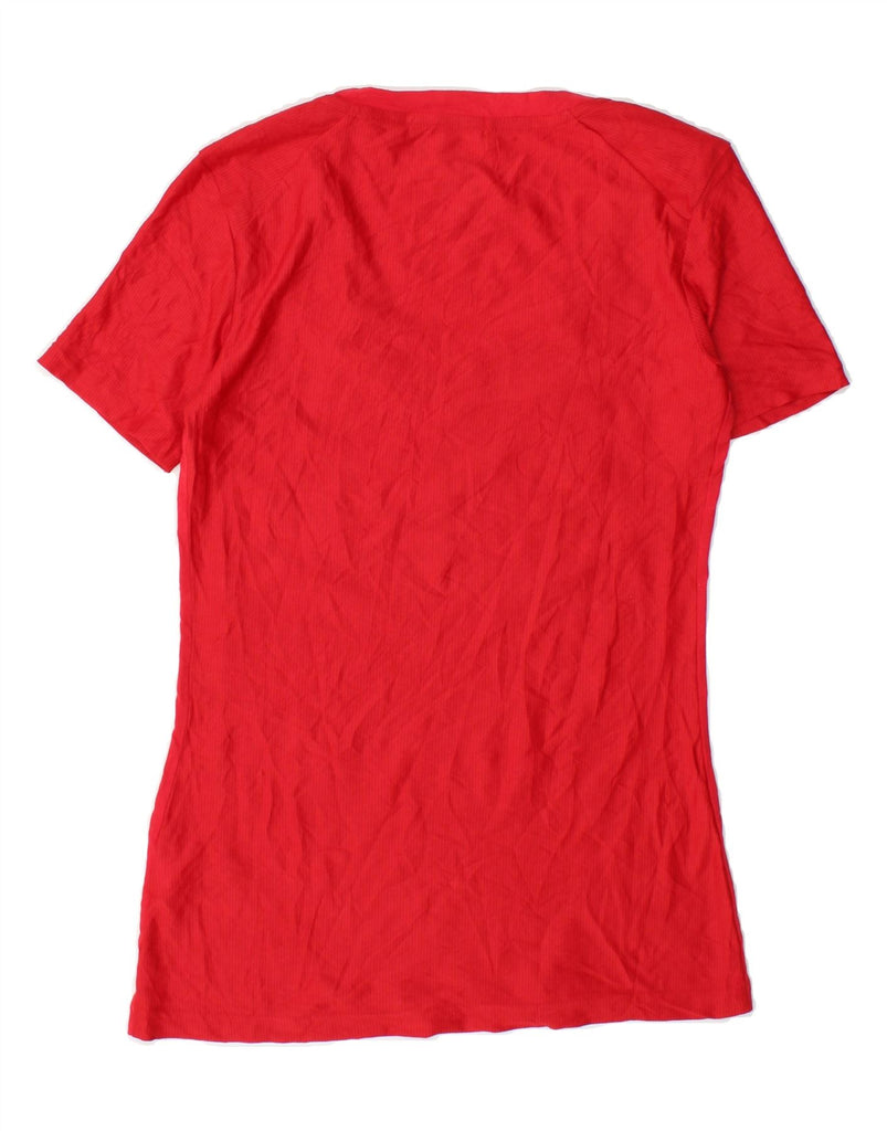 NIKE Womens Cincinnati Reds Graphic T-Shirt Top UK 10 Small Red Polyester Vintage Nike and Second-Hand Nike from Messina Hembry 