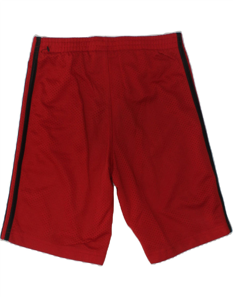 ADIDAS Boys Sport Shorts 5-6 Years Red Polyester | Vintage Adidas | Thrift | Second-Hand Adidas | Used Clothing | Messina Hembry 