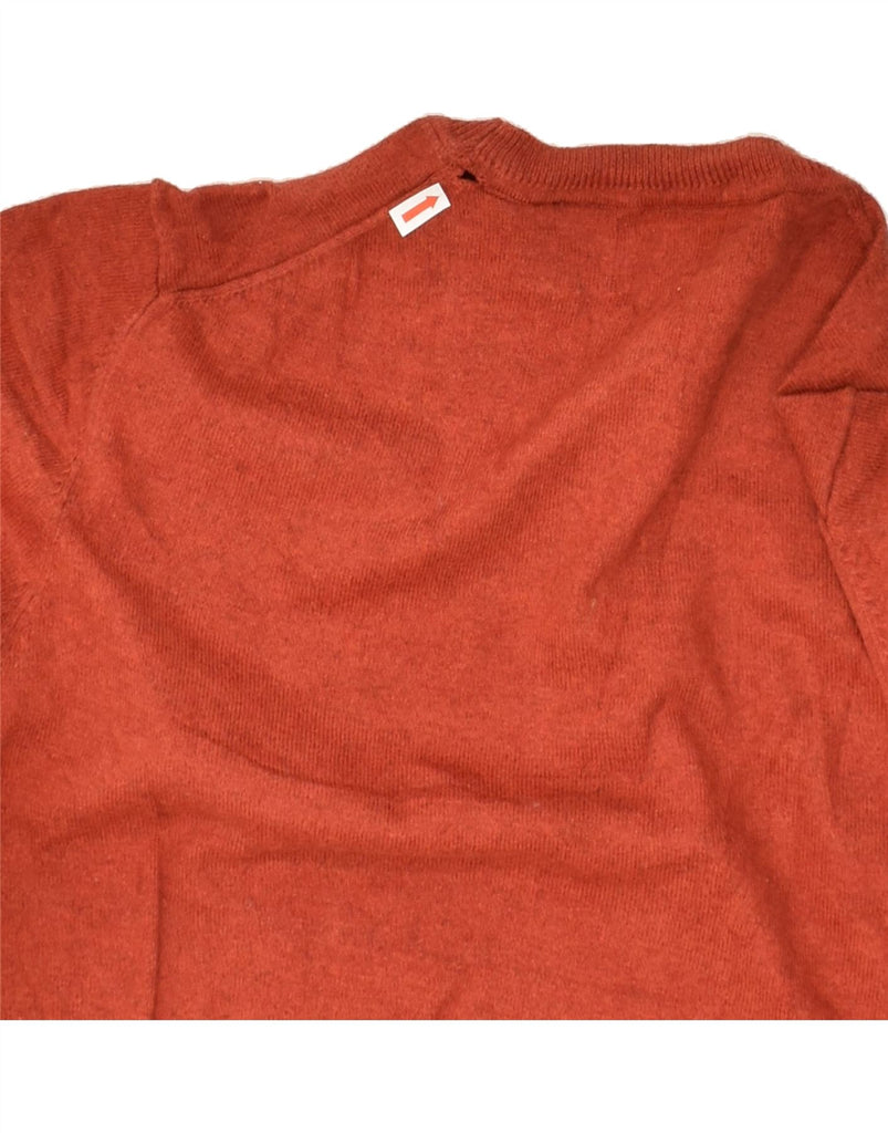 SUPERDRY Mens Crew Neck Jumper Sweater Medium Brown Cotton | Vintage Superdry | Thrift | Second-Hand Superdry | Used Clothing | Messina Hembry 
