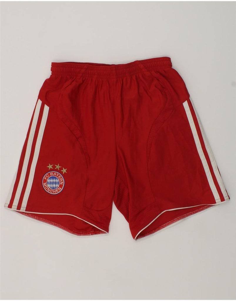 ADIDAS Boys Sport Shorts 9-10 Years Red Polyester | Vintage Adidas | Thrift | Second-Hand Adidas | Used Clothing | Messina Hembry 