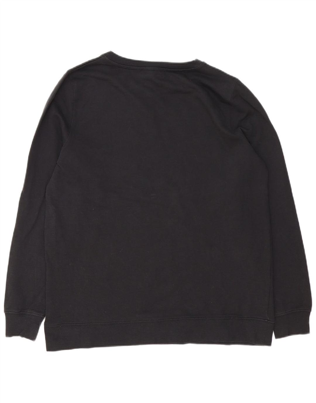 French Connection Mens Fcuk Graphic Sweatshirt Jumper Medium Black Cotton