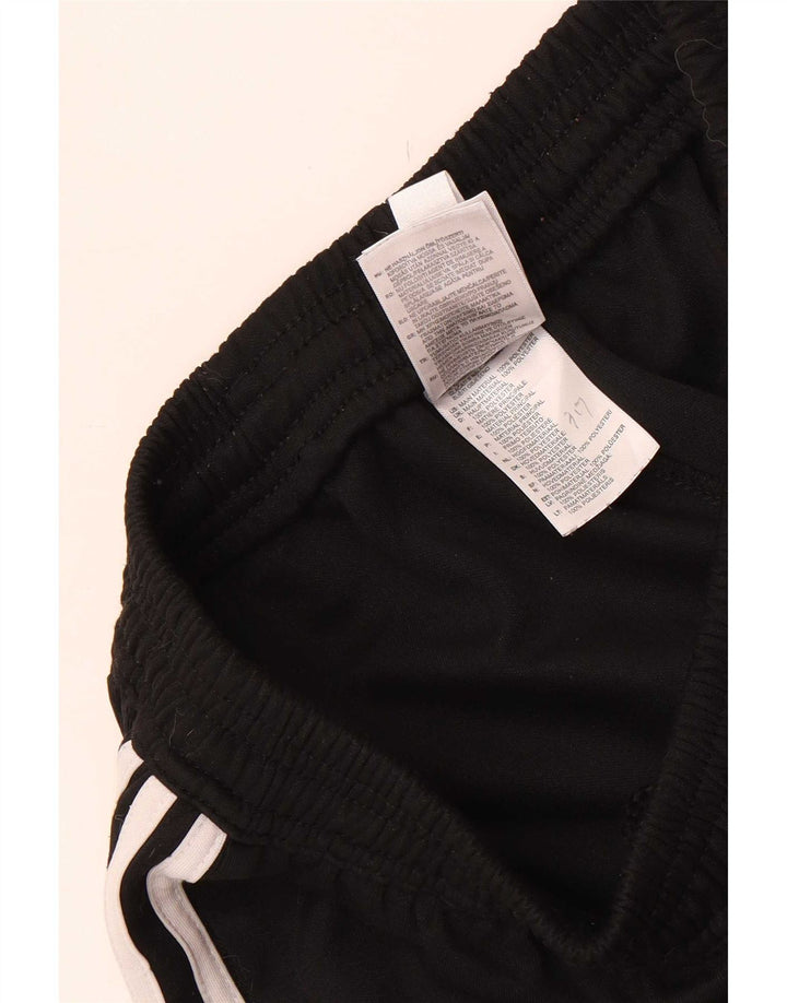 Adidas Mens Juventus Graphic Tracksuit Trousers Medium Black Polyester