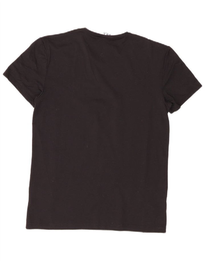 Fila Womens T-Shirt Top Small Black