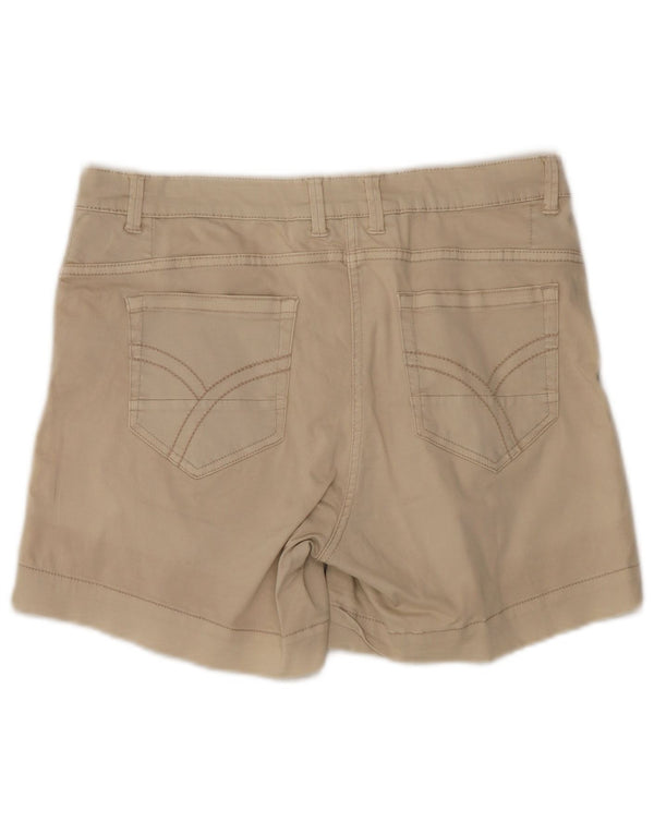 DACK'S Womens Casual Shorts IT 46 Large W32  Beige Cotton