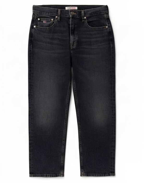 Tommy Hilfiger Mens Straight Jeans W30 L25 Navy Blue Cotton