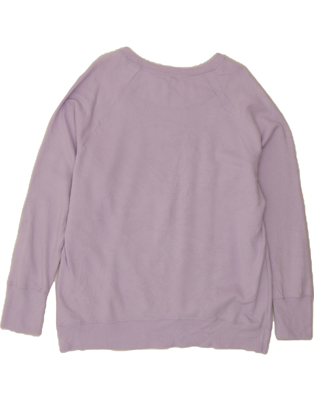 CHAMPION Womens Graphic Oversized Sweatshirt Jumper UK 18 XL Purple Vintage Champion and Second-Hand Champion from Messina Hembry 