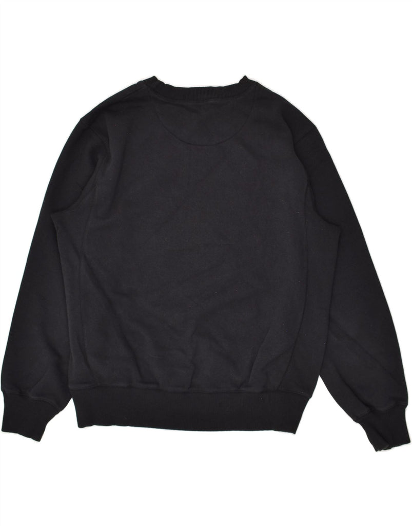 NIKE Mens Sweatshirt Jumper Medium Black Cotton | Vintage Nike | Thrift | Second-Hand Nike | Used Clothing | Messina Hembry 