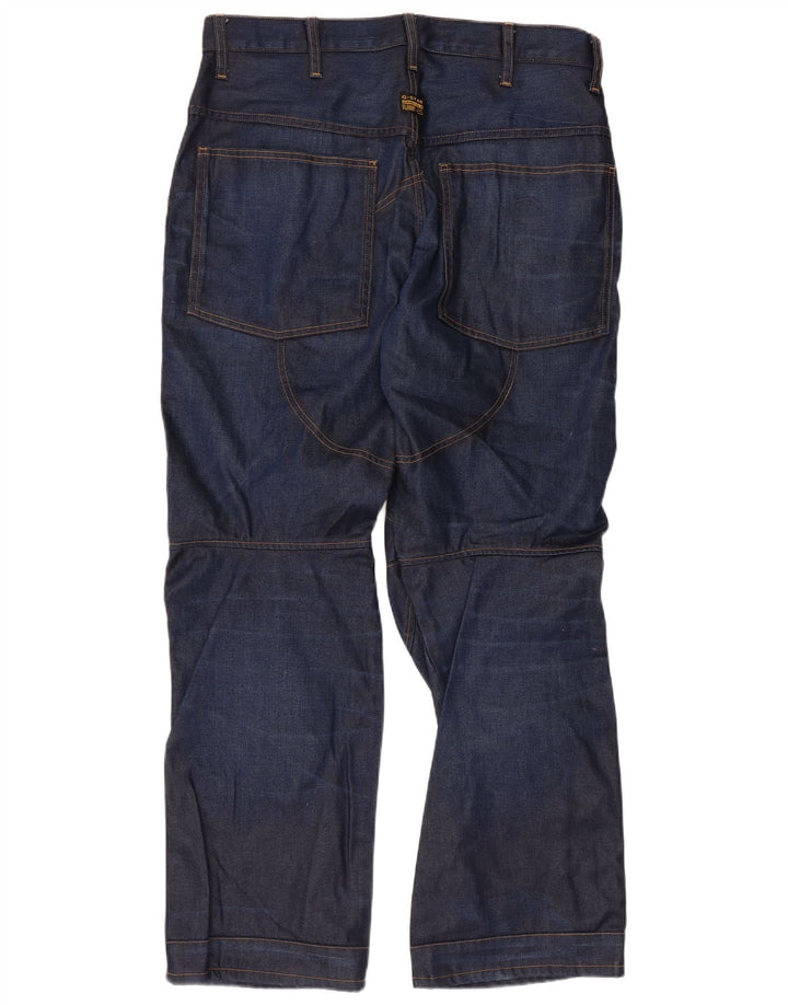 G-Star Mens Loose Jeans W36 L32 Navy Blue Cotton