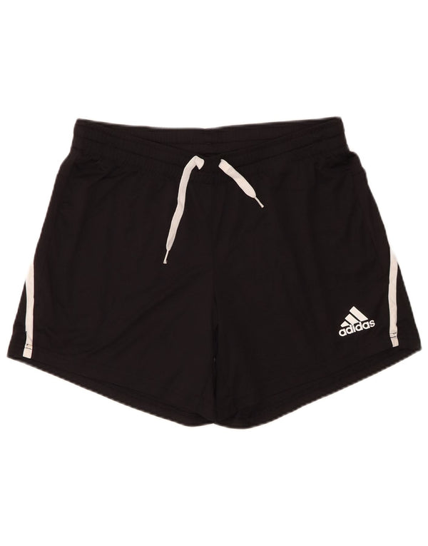 Adidas Womens Aeroready Sport Shorts UK 12/14 Medium Black
