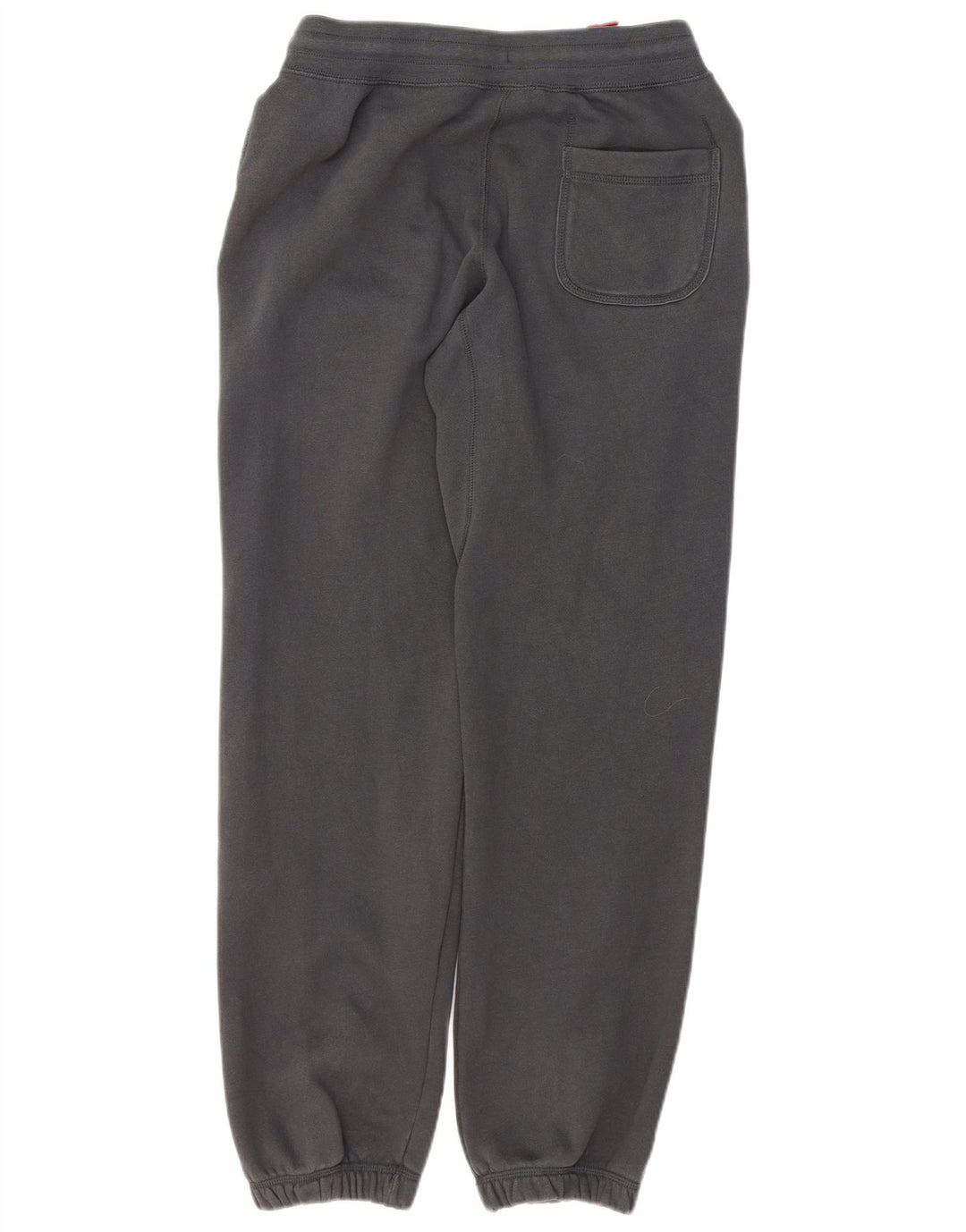 NIKE Mens Graphic Tracksuit Trousers Joggers Small Navy Blue Cotton