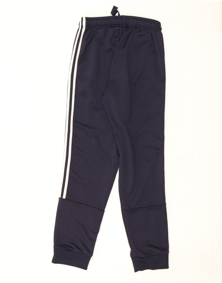 Adidas Mens Tracksuit Trousers Joggers Small Navy Blue Polyester