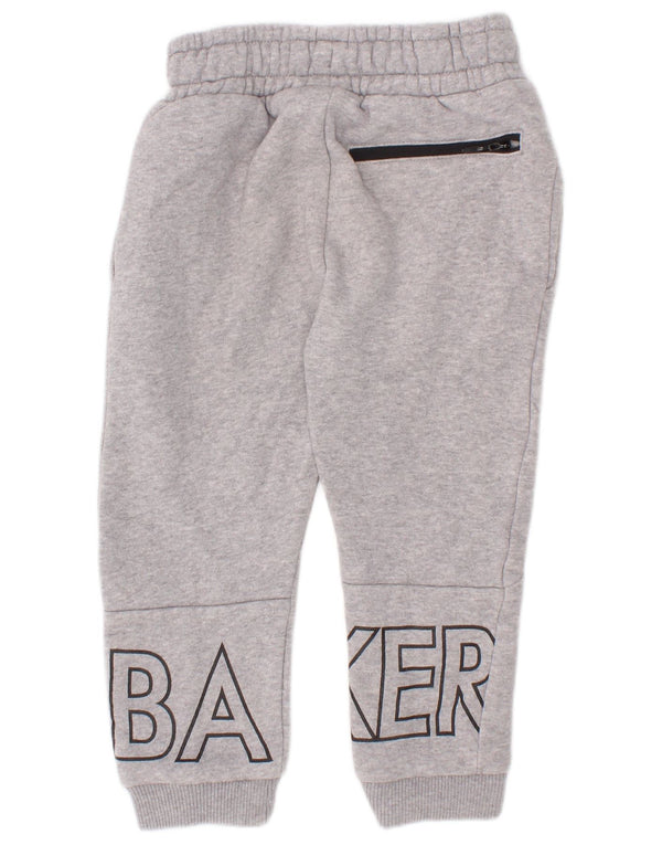 Ted Baker Baby Boys Graphic Tracksuit Trousers 18-24 Months Grey Flecked