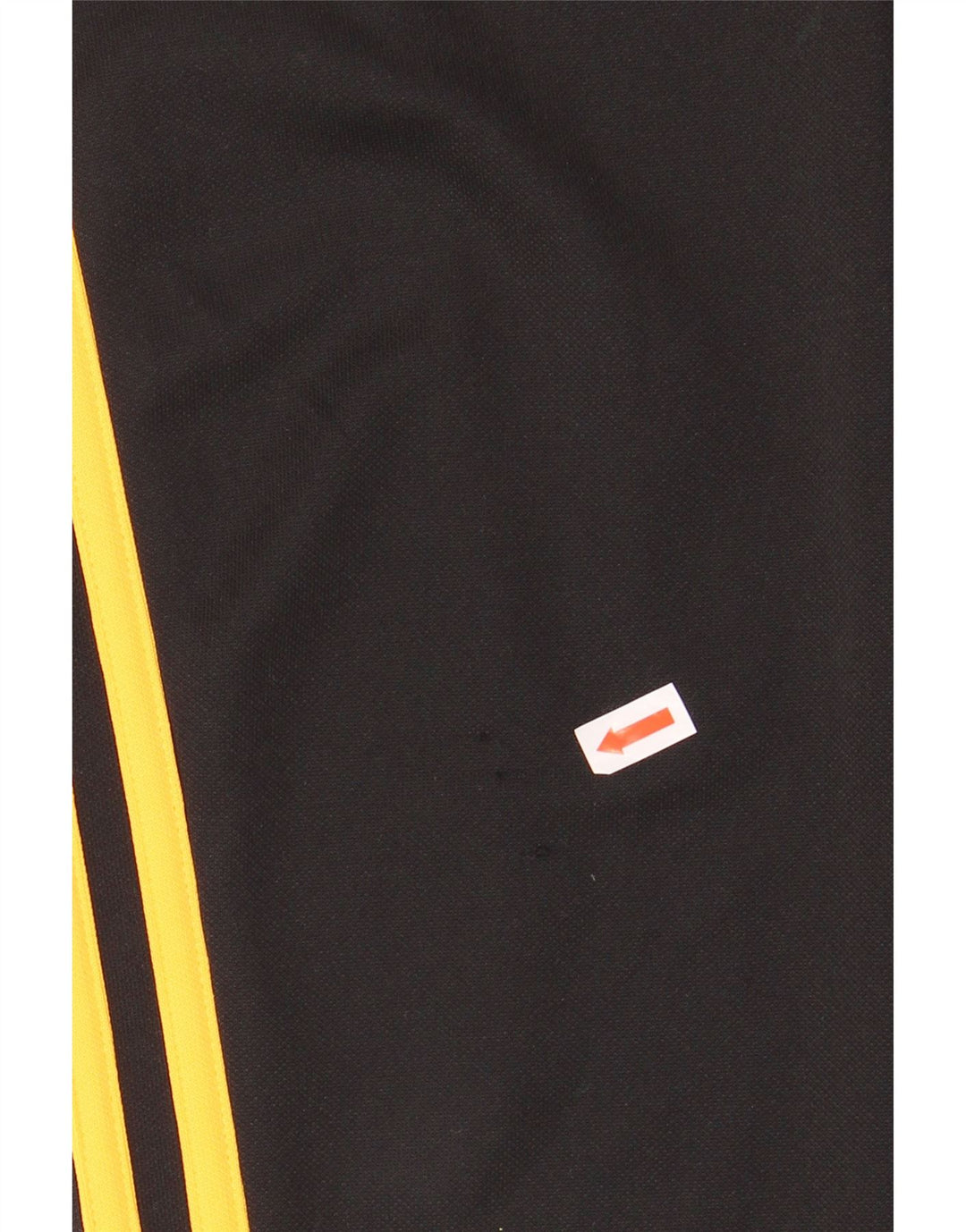 ADIDAS Boys Tracksuit Trousers 13-14 Years Black Polyester