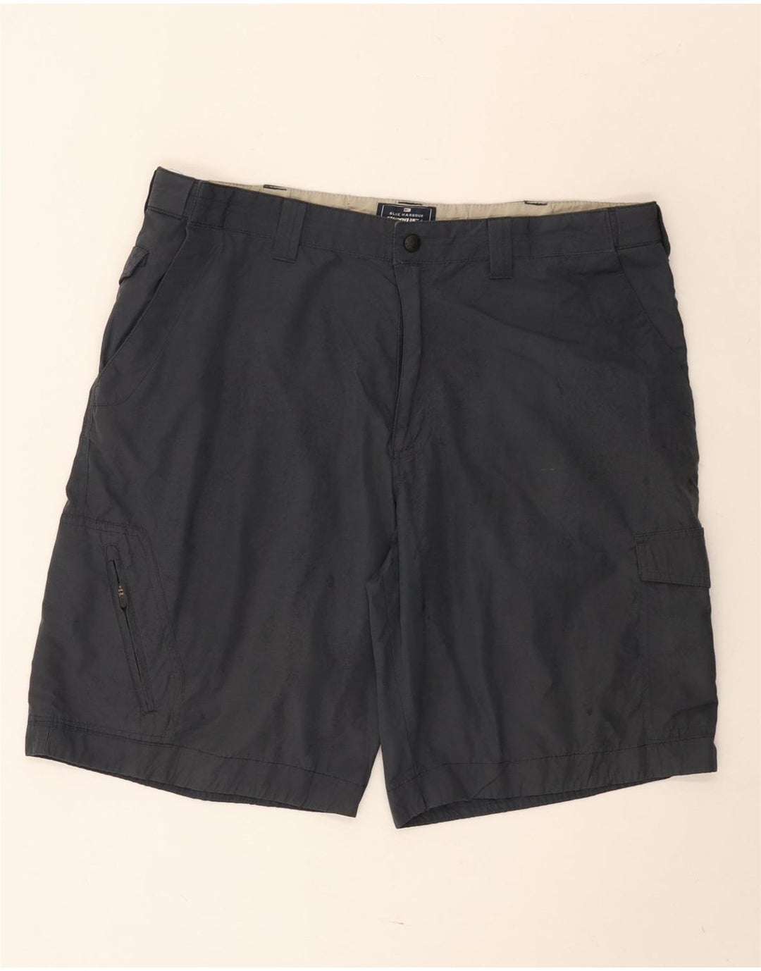 MARKS & SPENCER Mens Cargo Shorts W38 XL Grey Cotton